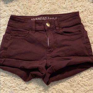 AE high waisted shorts